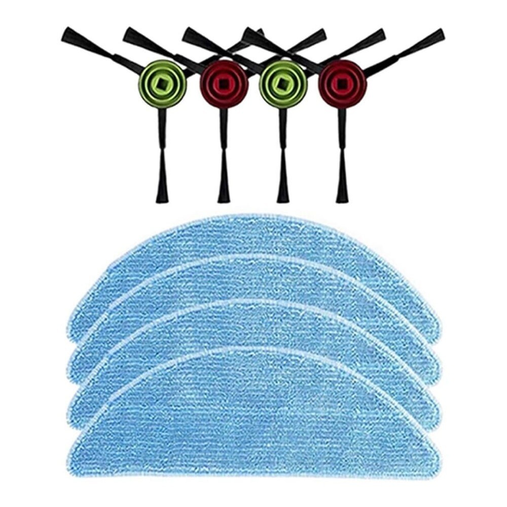 Spare Side Brush, Mop Cloth for  T10S Robot Vacuum Cleaner Accessories9569