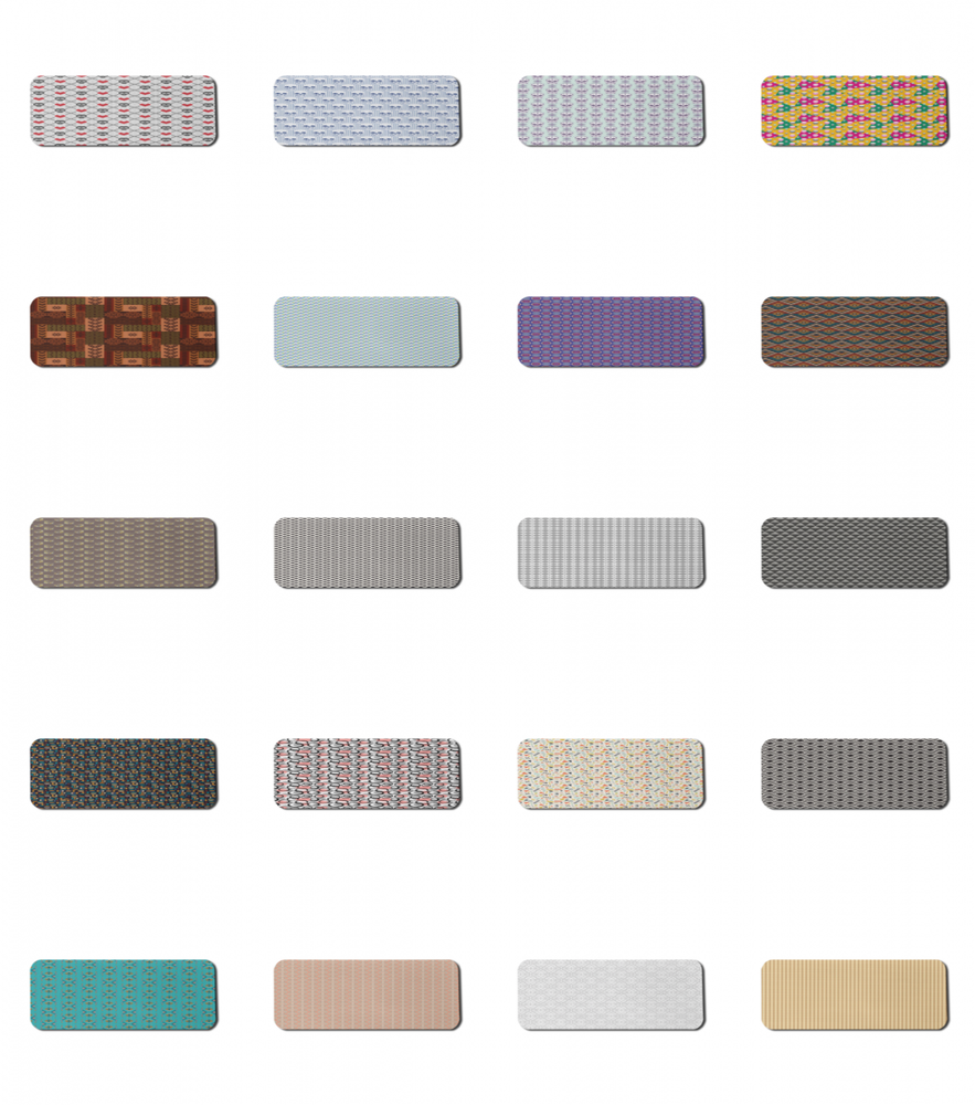 Ambesonne Large 31x12 Non-Slip Geometric Gaming Mousepad