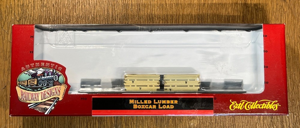 Milled Lumber Boxcar Load #4277 Ertl Collectibles - HO Scale High Detail