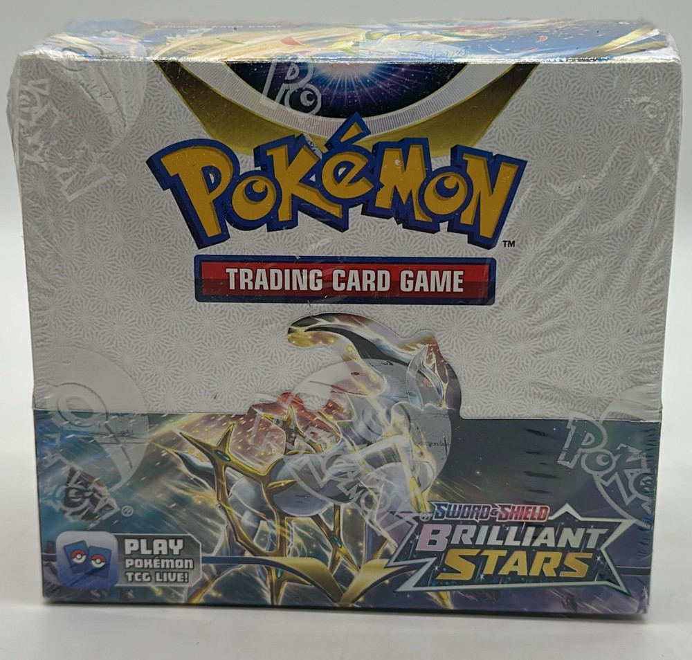 Pokemon TCG Sword & Shield Brilliant Stars Booster Box SEALED SWSH09PROBSTEIN123 is actively accepting CONSIGNMENTS !!
