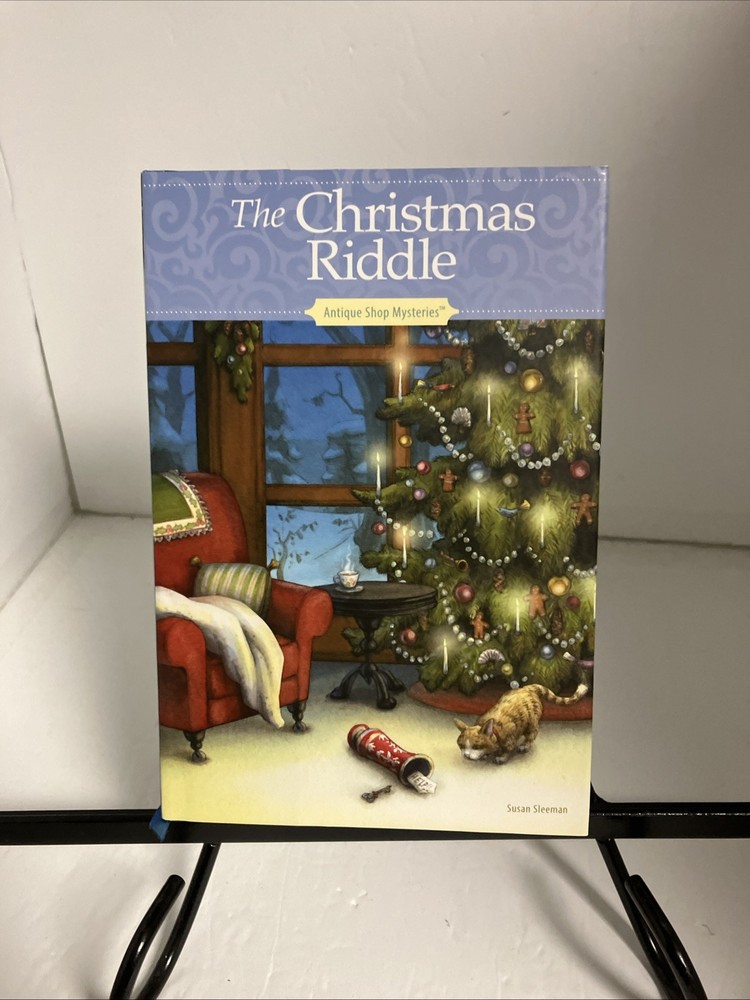 The Christmas Riddle  Antique Shop Mysteries Book By Susan Sleeman
