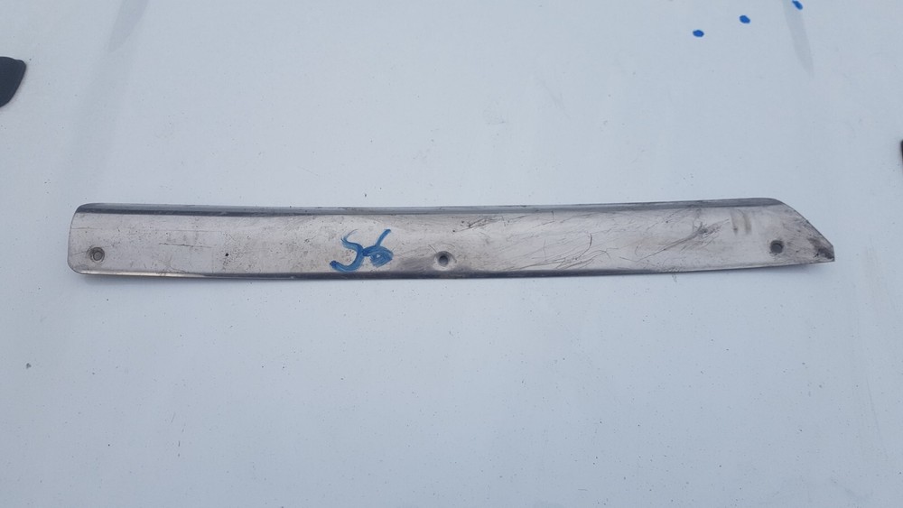 TRIUMPH STAG MK1 /2 INNER CHROME B POST TRIMS x2 n/s and o/s 70/77