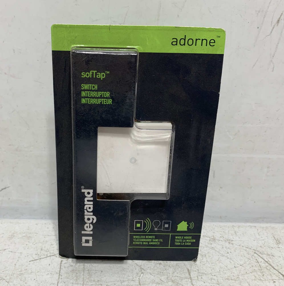 Legrand Adorne sofTap WiFi Ready Remote Switch ASTPRRW1