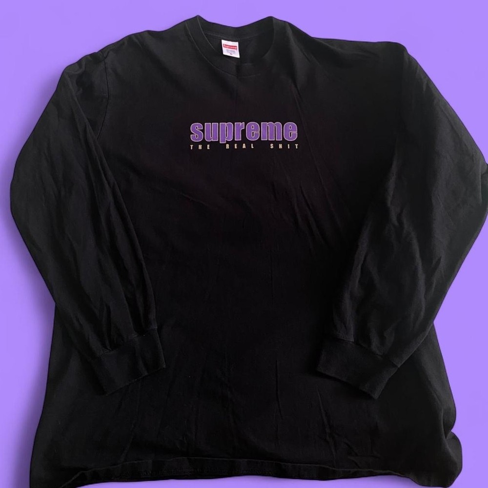 Supreme Black Long Sleeve