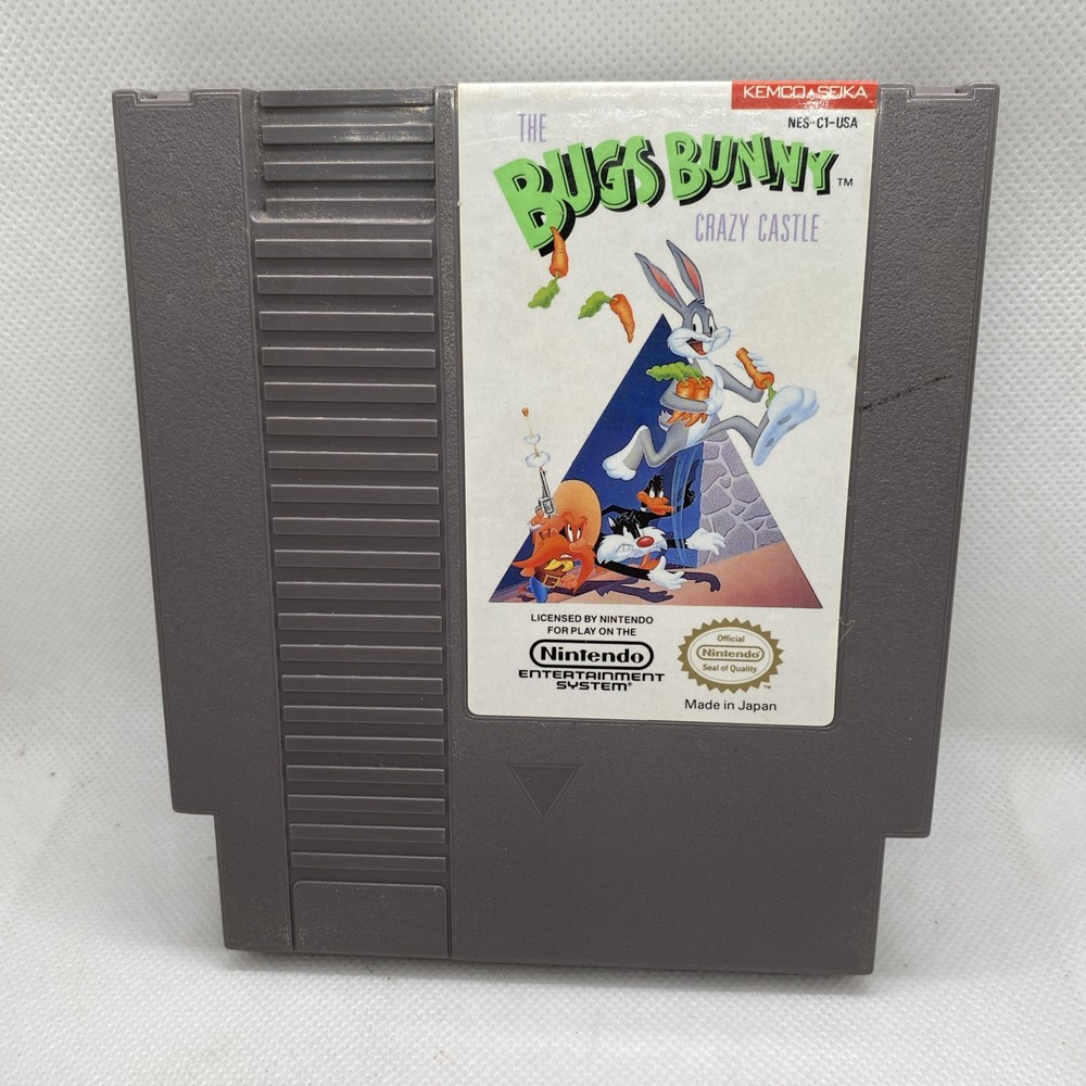The Bugs Bunny Crazy Castle NES - Cart Only - Tested