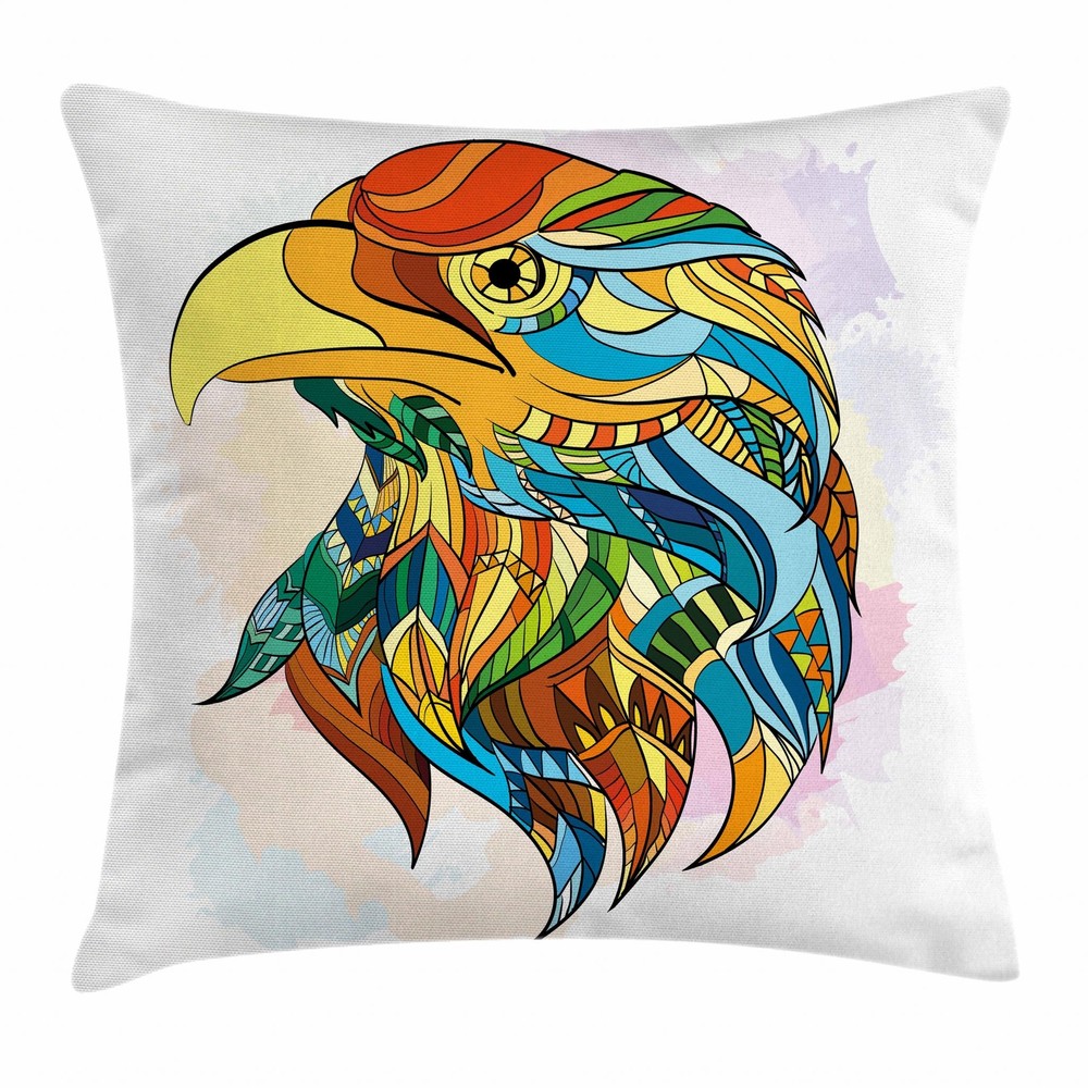 Ambesonne Eagle Throw Pillow Covers for Home Decor in 8 Sizes