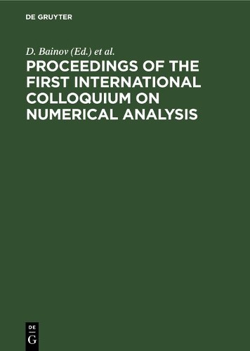 D. Bainov Proceedings of the First International Colloquium on Numeri (Hardback)Another great item from Rarewaves USA | Free delivery!