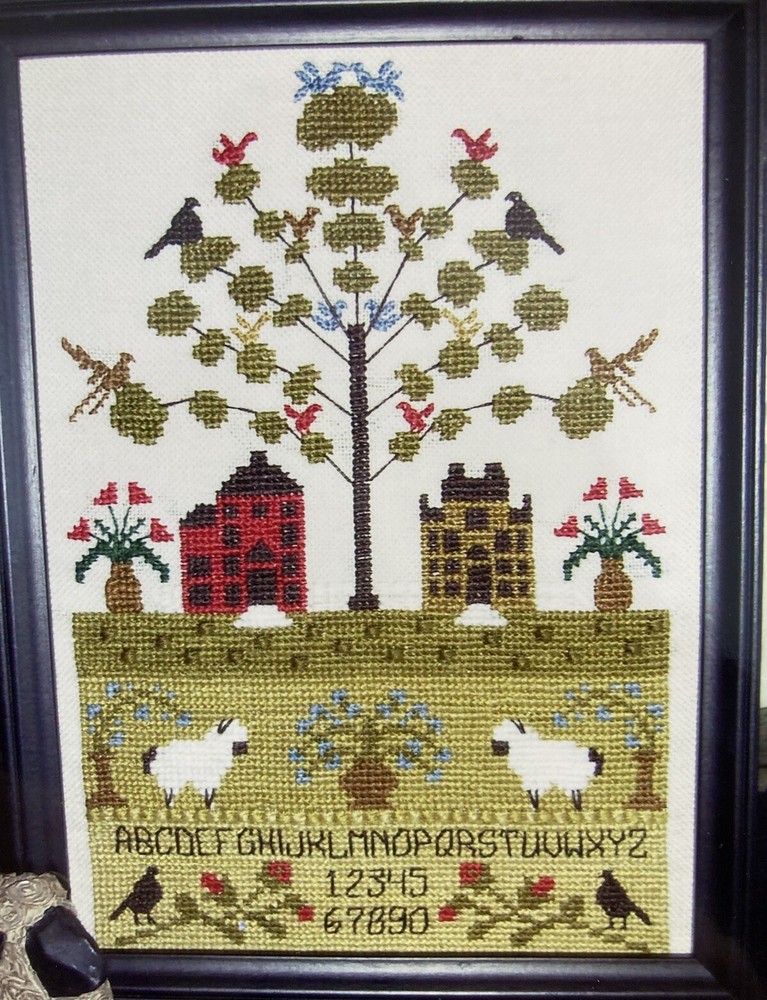 By the Bay ニードルアート ギャザリングプレイス サンプラー クロスステッチ 植物 動物 ホーム