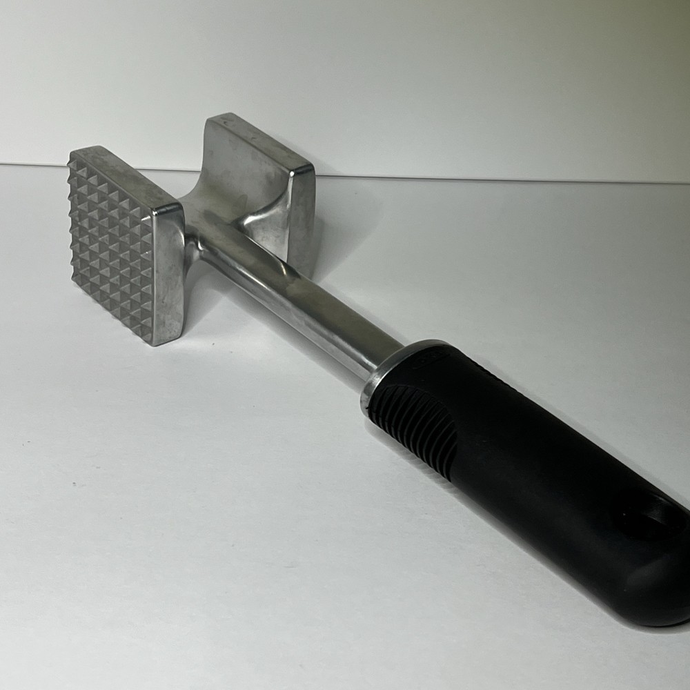 OXO Good Grips Aluminum Meat Tenderizer with Non-Slip Rubber Grips