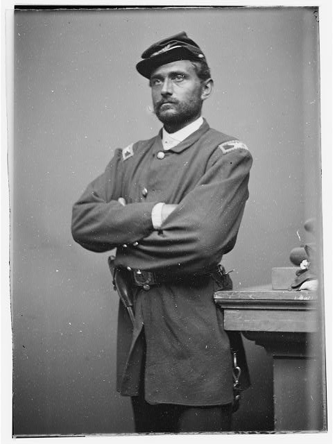 Van Horne Ellis 124th New York Infantry Civil War 1860s Union Soldier Portrait