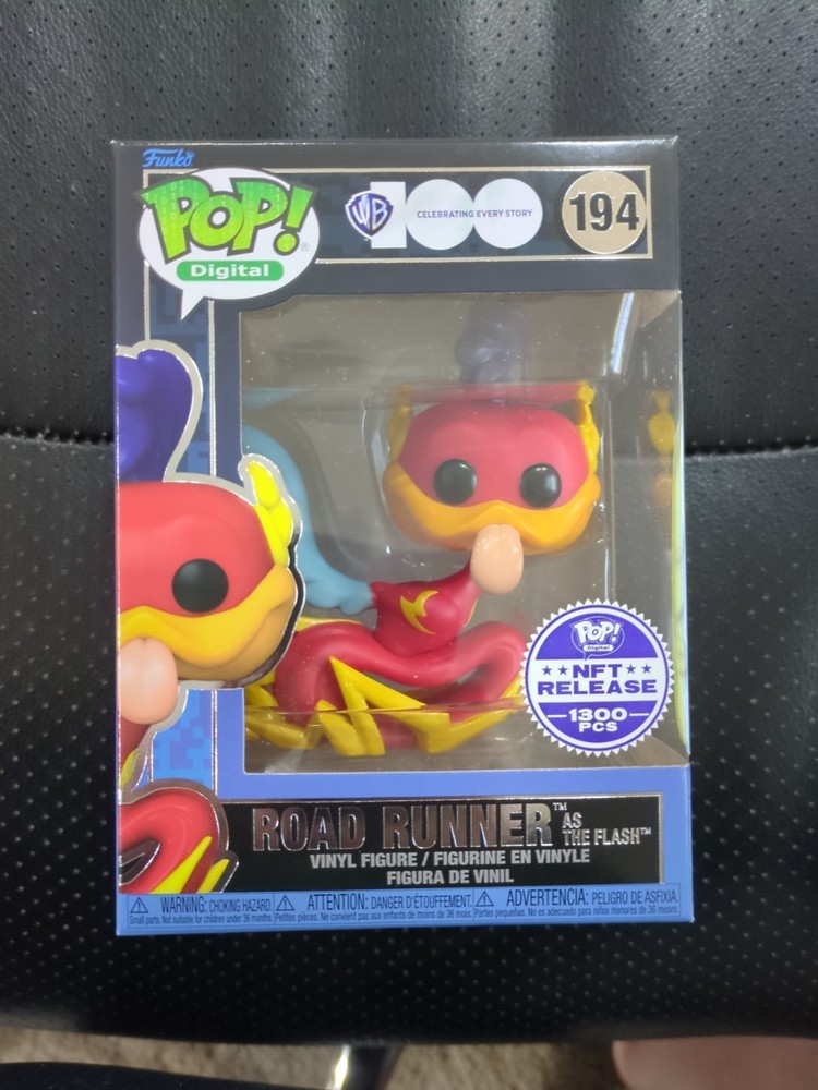 Funko Pop! Vinyl: Looney Tunes - Road Runner as the Flash #194 (Digital Pop)