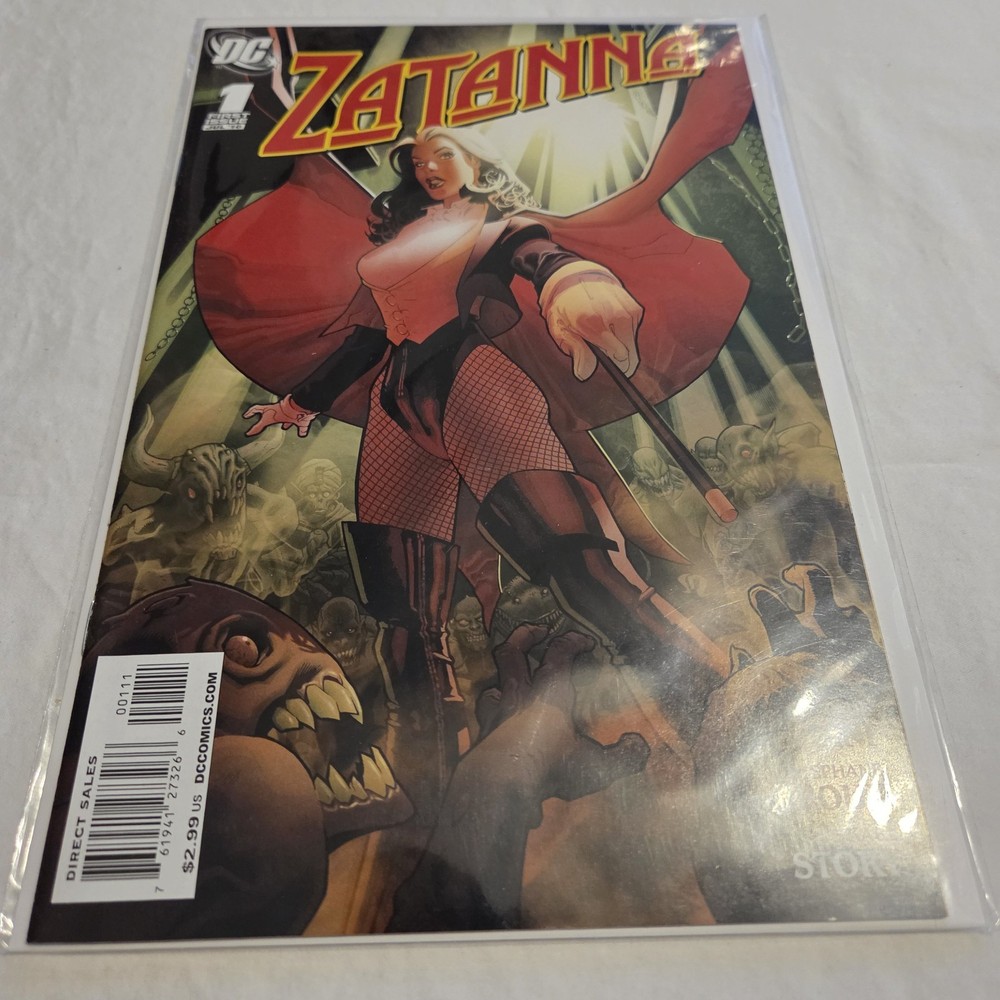 Zatanna #1 🔑 1stApp Brother Night (DC Comics July 2010)