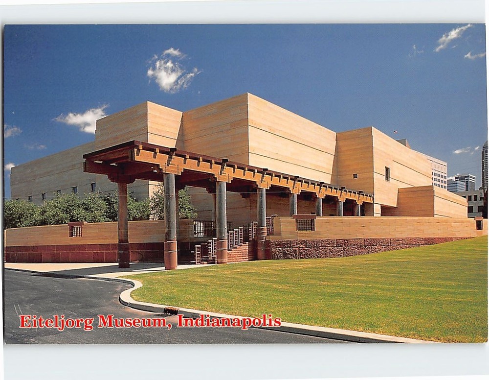 Postcard Eiteljorg Museum Indianapolis Indiana USA