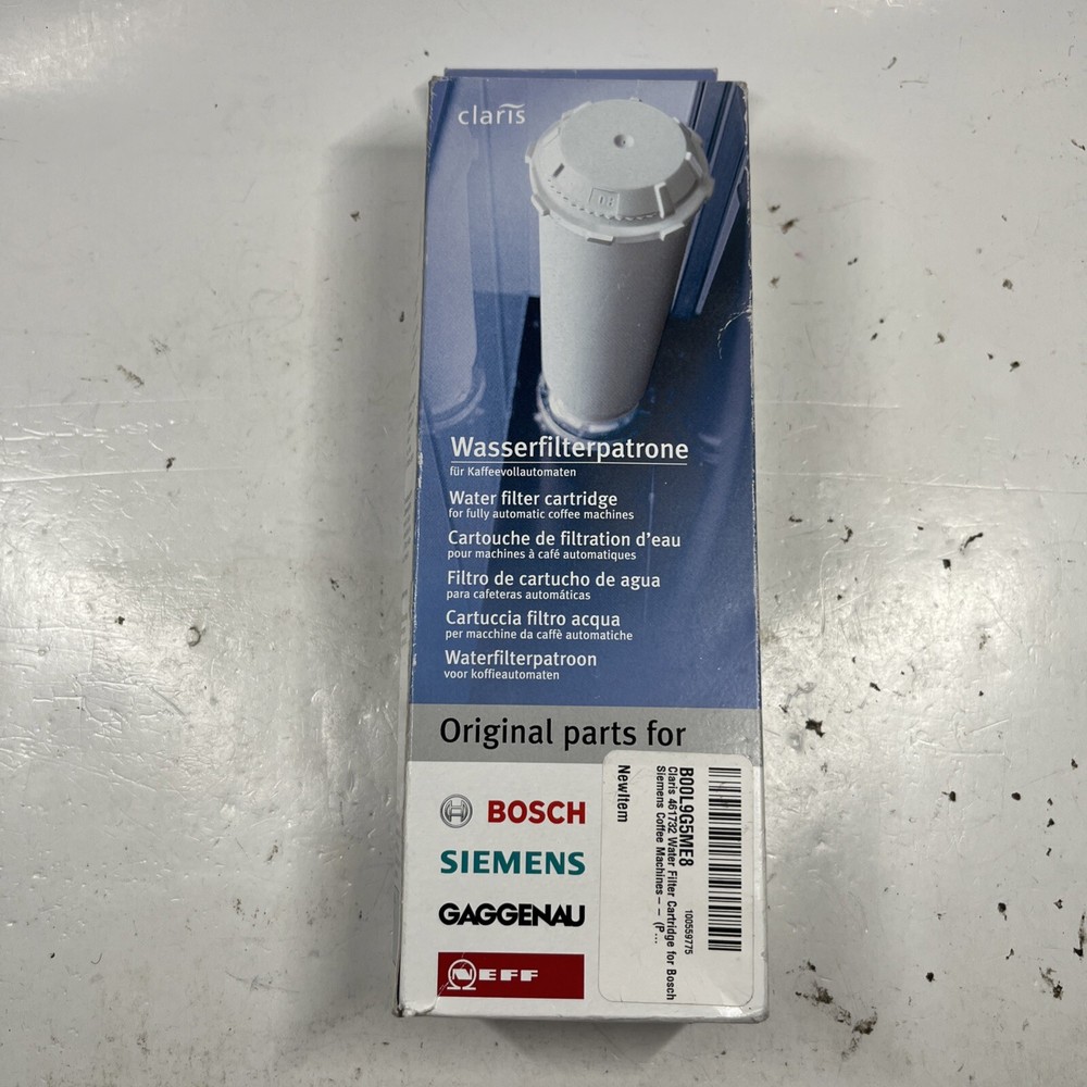 CLARIS Bosch Siemens Coffee Machine Water Filter (NEW) 461732 (1 Filter)
