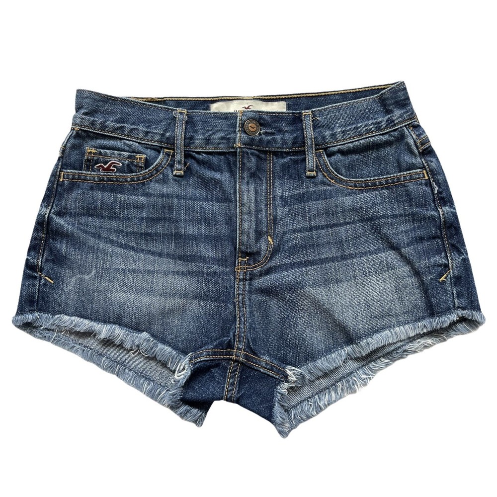 Hollister Women Shorts Size 0 W24 100% Cotton Inseam 2