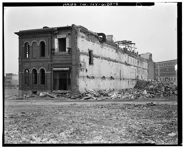 Rheingold Brewery Brooklyn New York NY Demolition 1900s Industrial Building