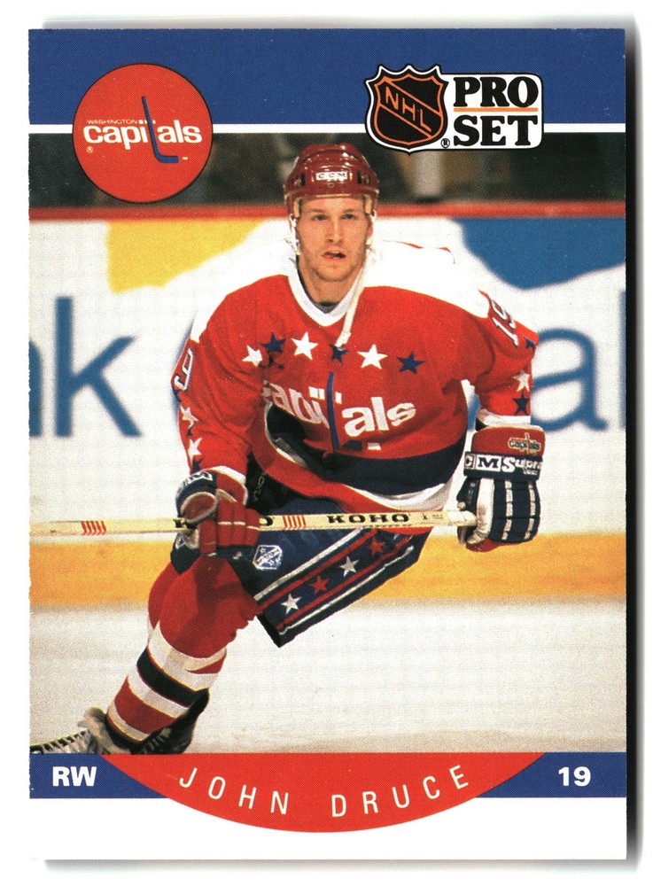 1990-91 Pro Set #310 John Druce