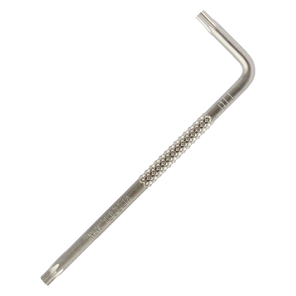 VESSEL 8500TX T10 Torx L-Shaped Wrench for Precision Work