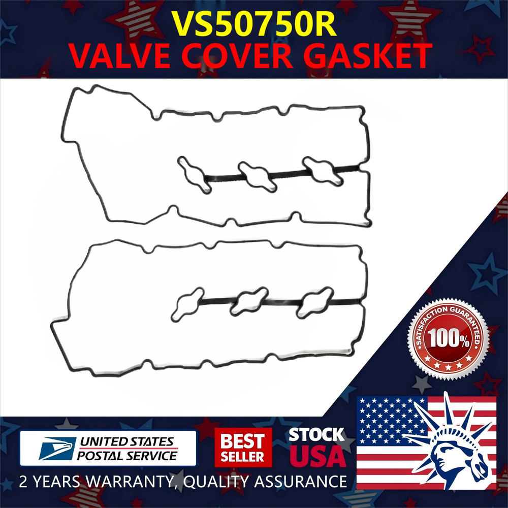 Genuine For Hyundai Sonata 3.3L V6 DOHC 2006-10 VS50750R Valve Cover Gasket Set