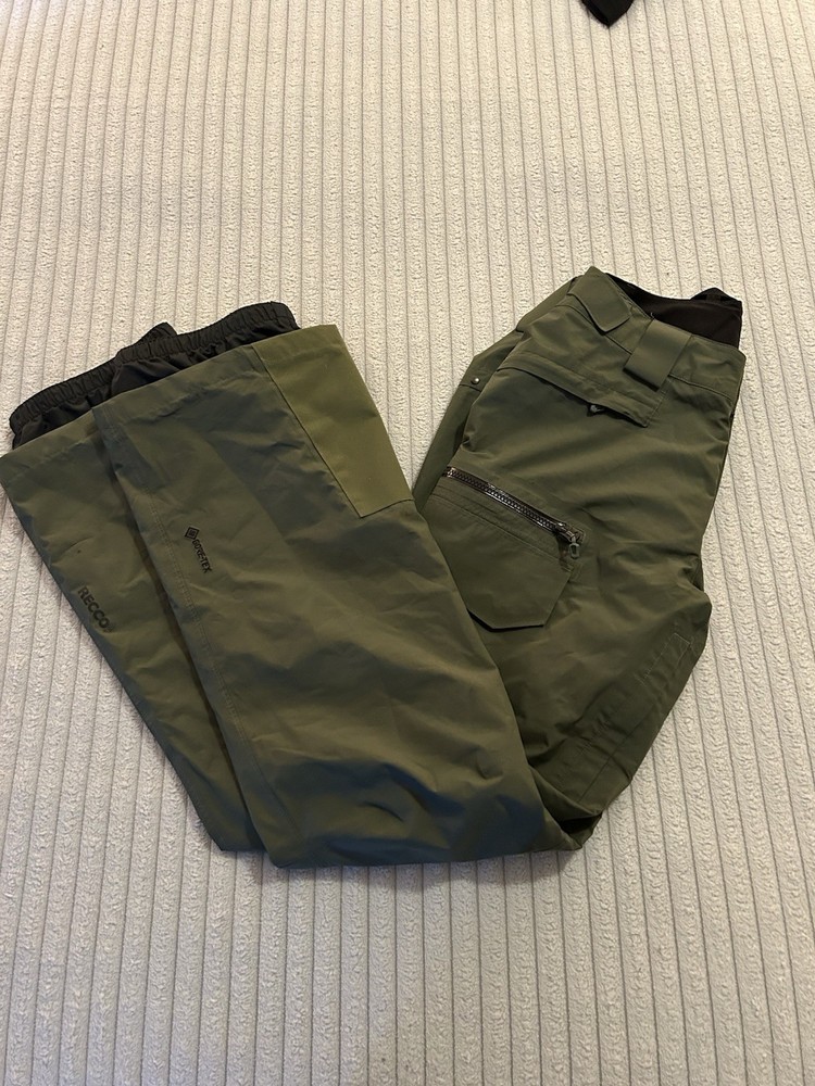 Marmot Gore-Tex Carson Ski Pants Men’s M Olive Green Waterproof Insulated