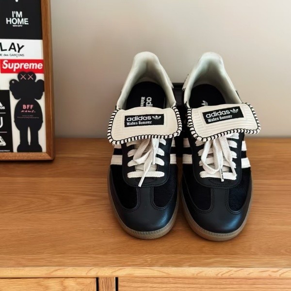 WALES BONNER x ADIDAS Originals Samba Pony Tonal Low Top Shoes For Men US Size