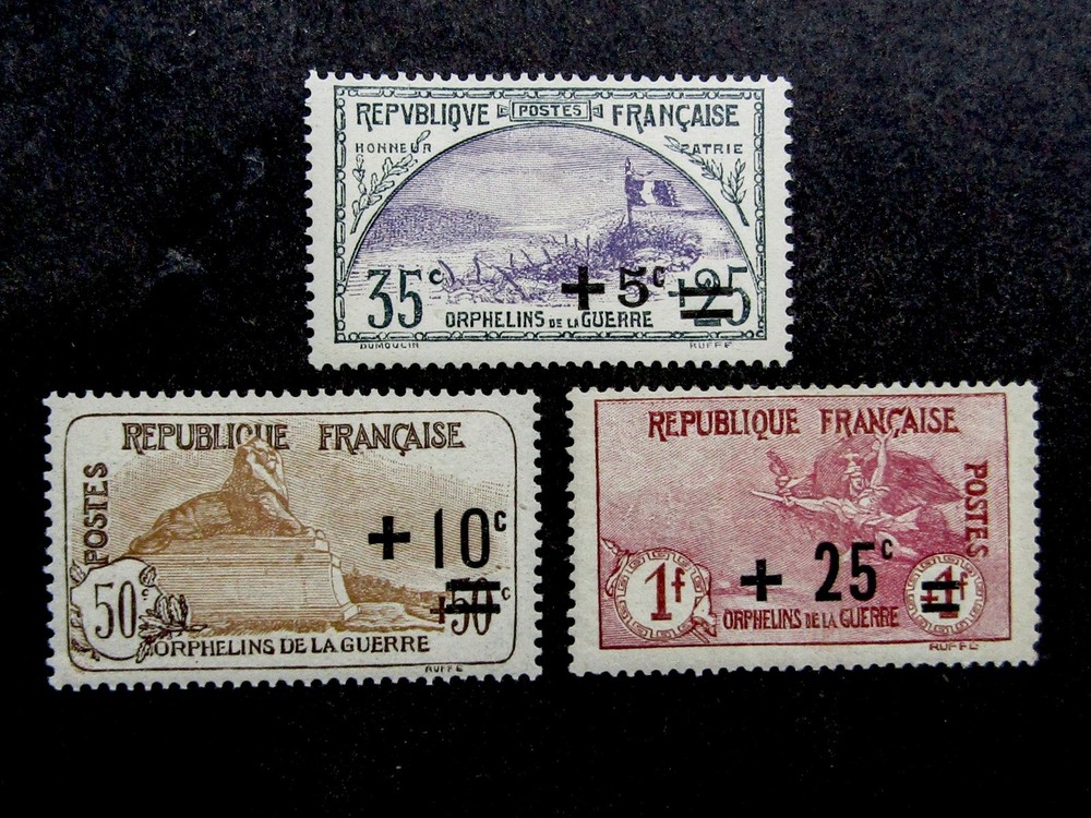 nystamps France Stamp # B16//B18 Mint OG H $95 Y15y1498