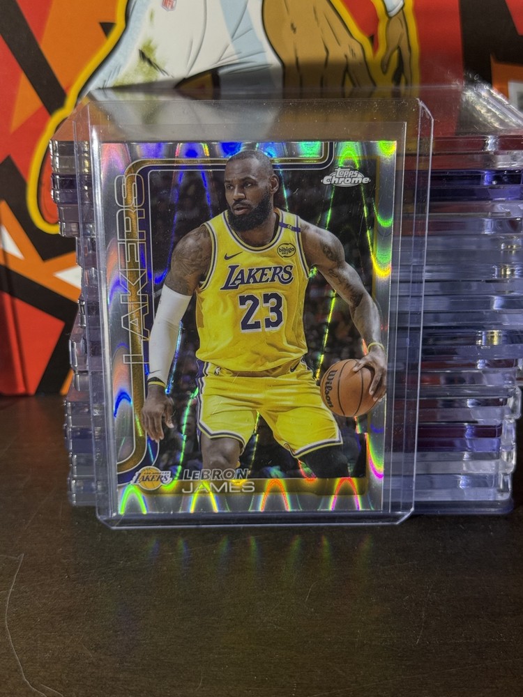 2025-26 Topps Chrome - LeBron James #127 RayWave Refractor