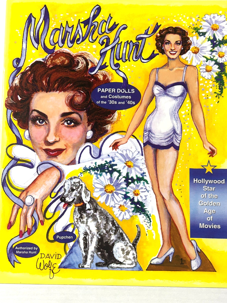 Paper Doll Book UNUSED - marsha hunt 2008