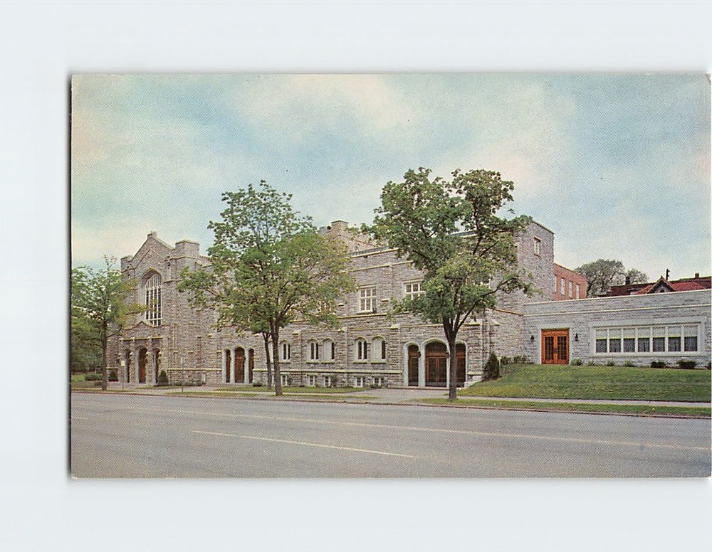 Postcard First Baptist Church Kansas City Missouri USA