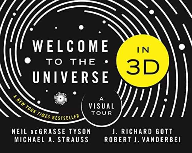 Welcome to the Universe in - Hardcover, by Tyson Neil deGrasse; - Very Good x