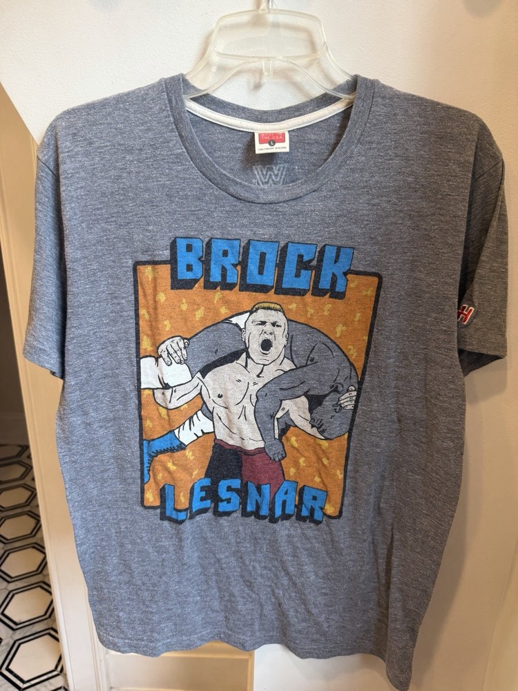 Brock Lesnar Homage Tshirt Size Large - Great Condition