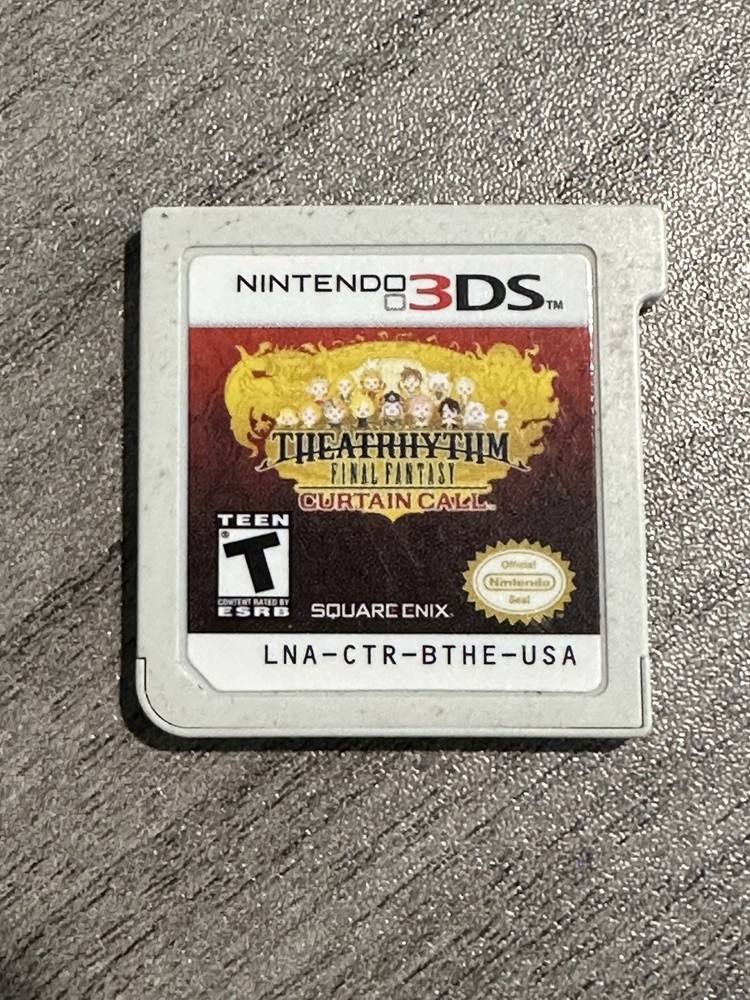 Theatrhythm Final Fantasy: Curtain Call (Nintendo 3DS, 2014)