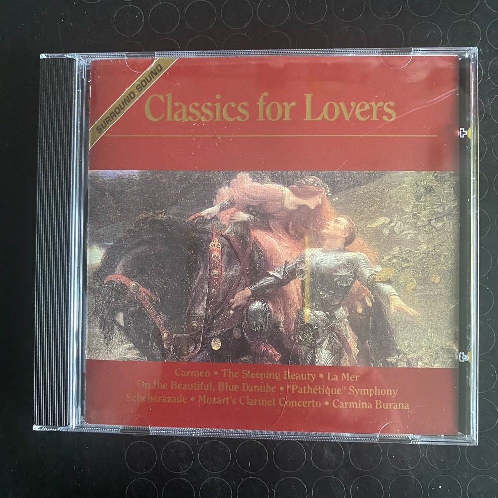 Classics for Lovers CD StereoSurround Tchaikovsky Mozart Debussy Classical