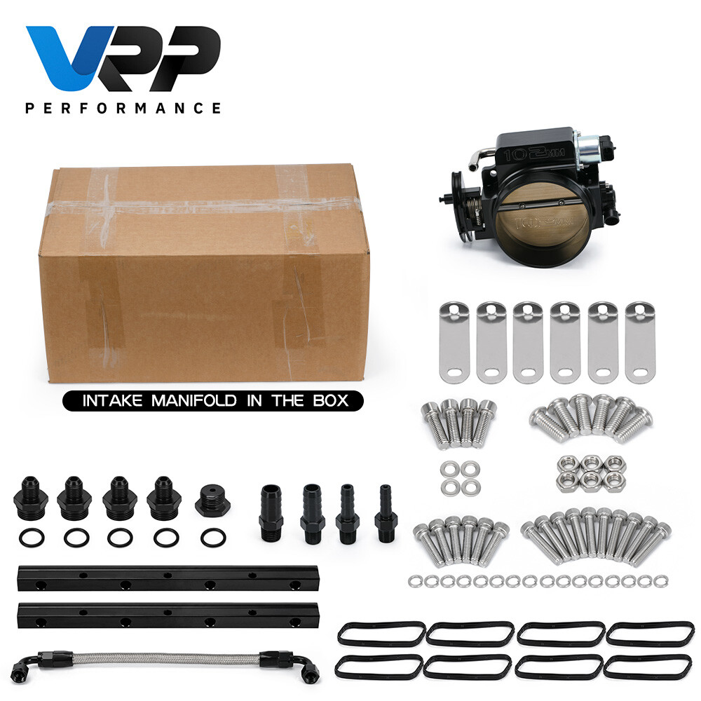 102mm Low Profile Throttle Body for LS1 LS2 LS6 Intake Manifolds