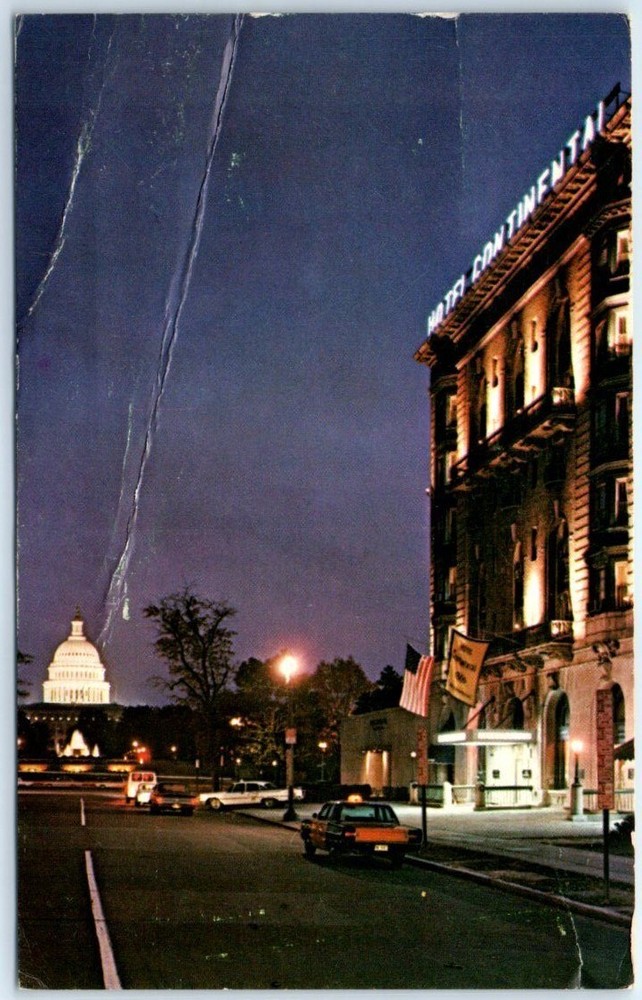 Postcard - Hotel Continental - Washington, D. C.