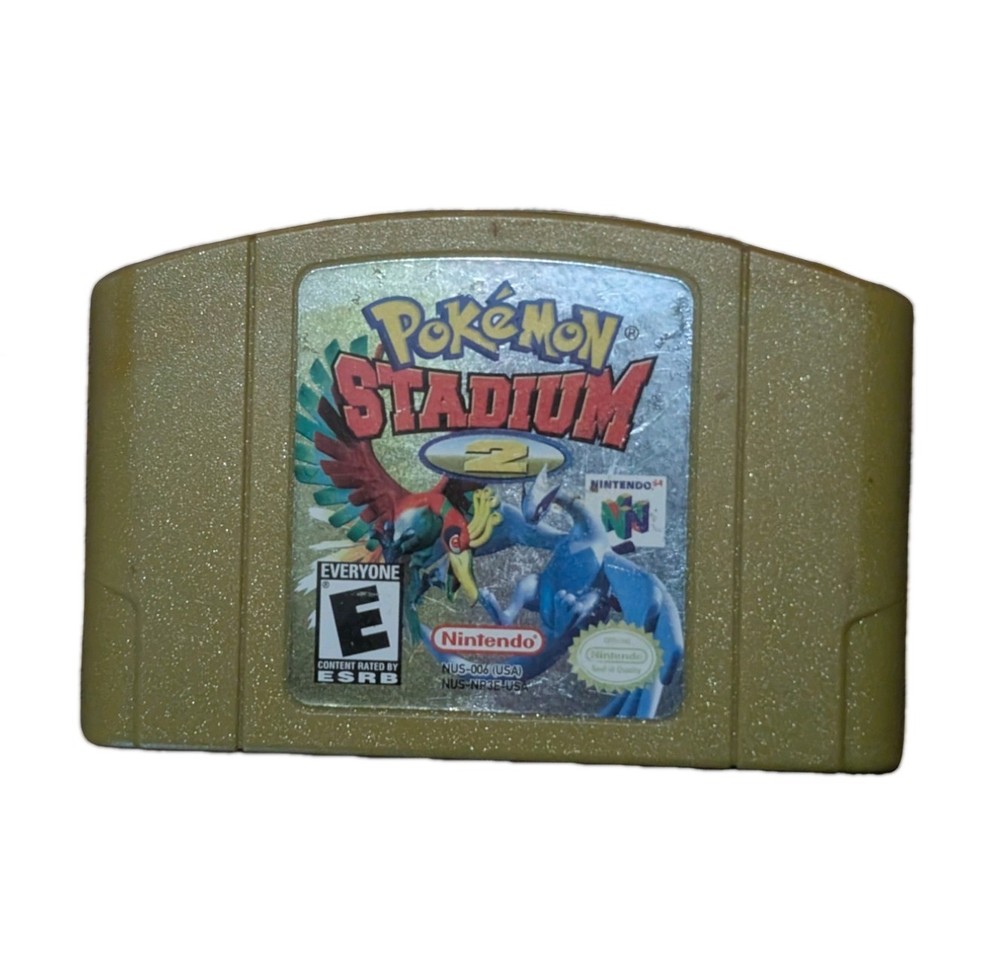 Pokemon Stadium 2 Nintendo 64 N64 Authentic Cartridge Tested