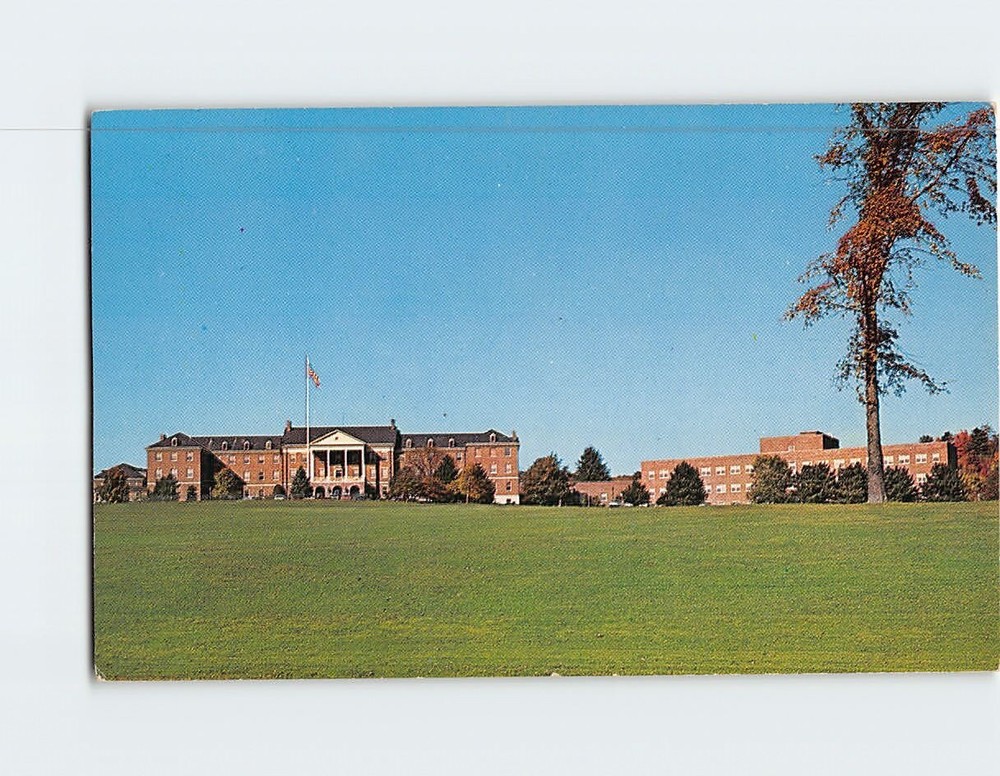 Postcard Veterans' Hospital White River Junction Vermont USA