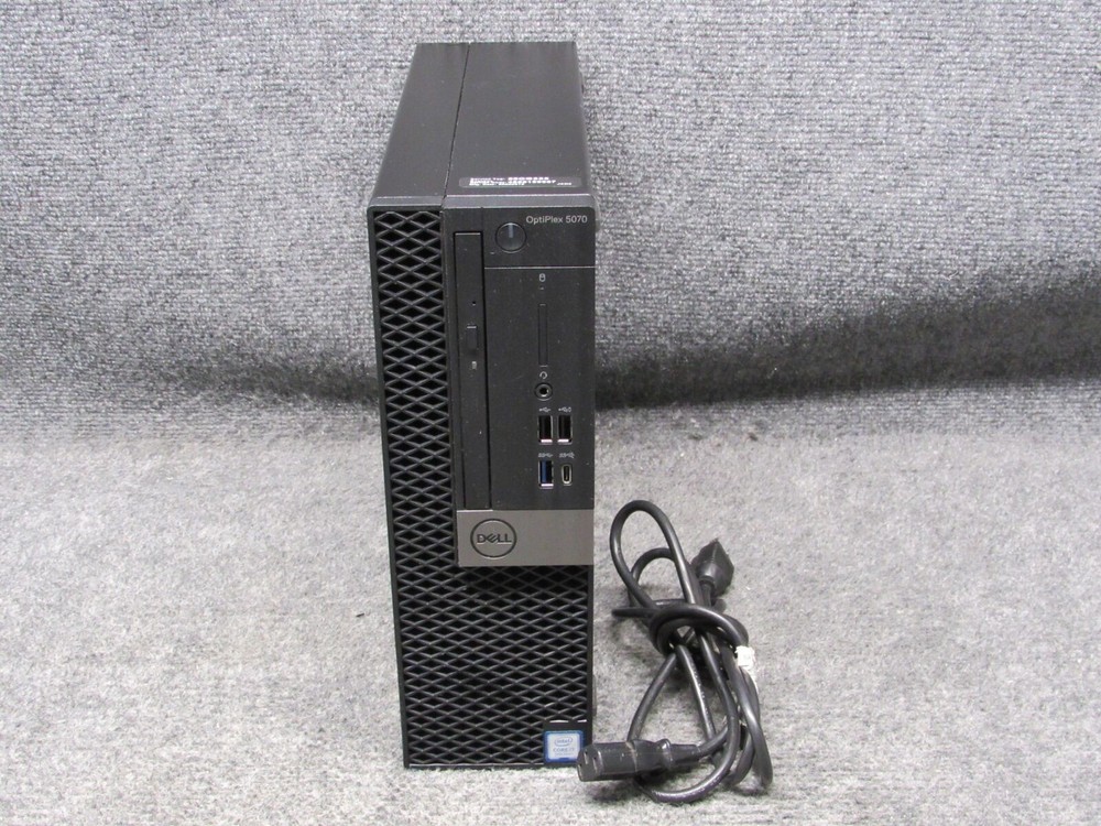 Dell Optiplex 5070 SFF PC with Intel Core i7-9700 3.0GHz 8GB RAM 256GB SSD