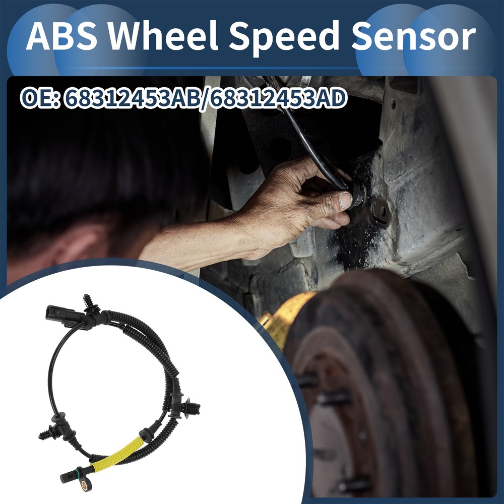 ABS Wheel Speed Sensor 68312453AC for 2018-2019 Chrysler Pacifica Rear-image