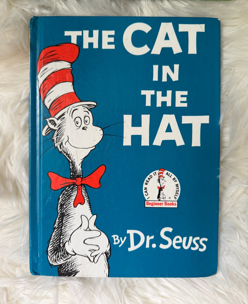 Random House - Cat in the Hat Dr. Seuss Hardcover, 1985