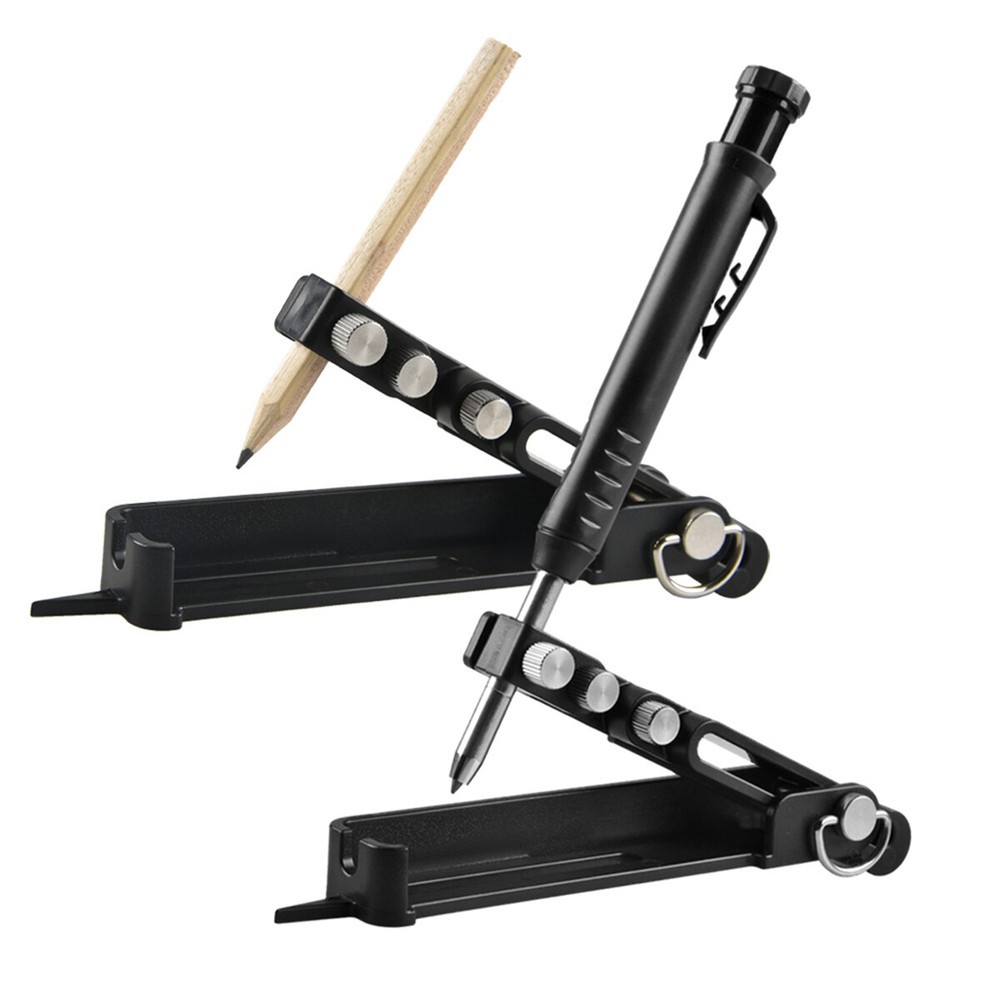 Multi-function Scribing Tool Adjustable Precise Woodworking Measuring Gauge