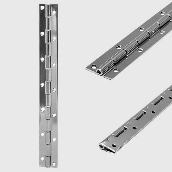 BRP Boat Piano Hinge 291002975 | 1 1/2 x 13 Inch 16 Gauge Stainless