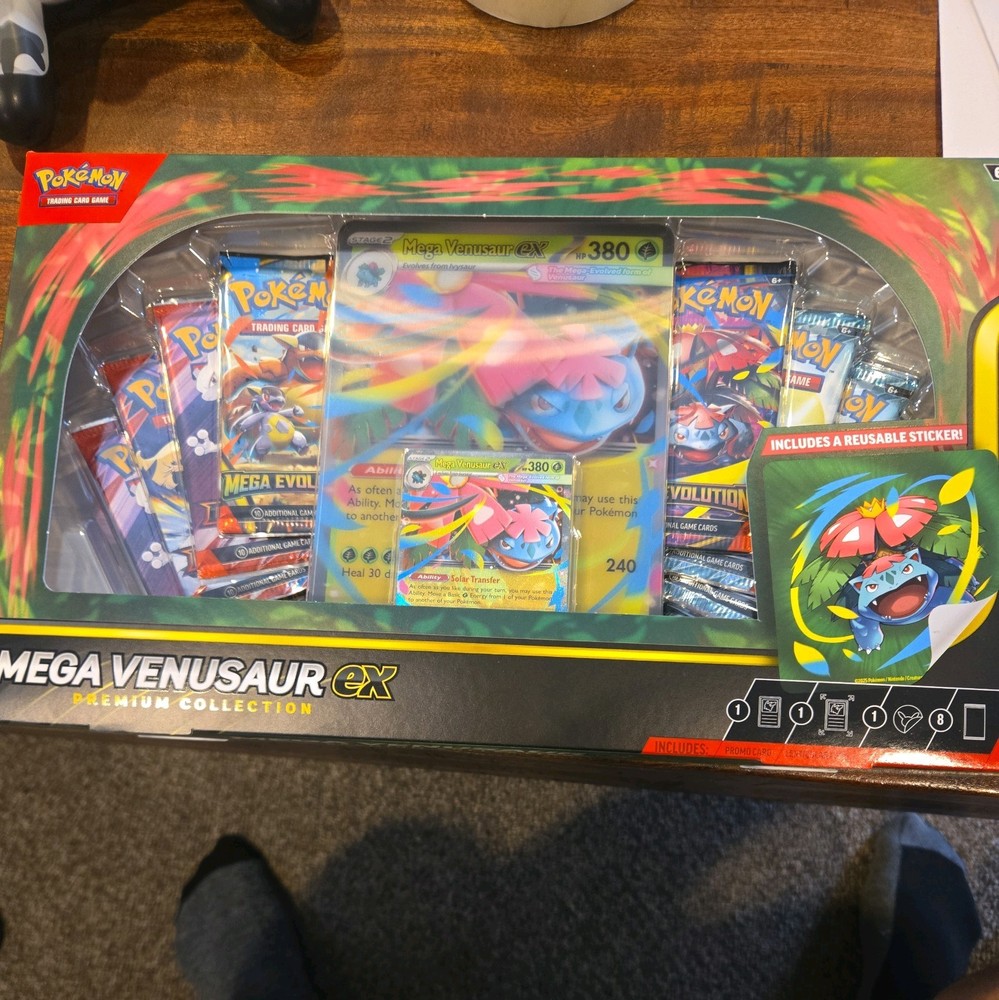 Pokemon TCG: Mega Venusaur ex Premium Collection Factory Sealed Box