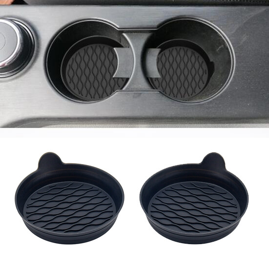 Car Cup Holder Coaster, Silicone Cup Holder Insert, Universal Non-Slip Cup Holde