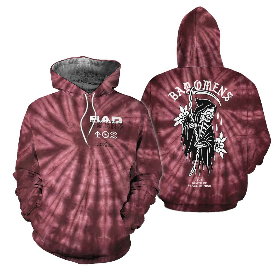 3d hoodie, Bad Omens Band Jungle Tour Rock hoodie, shirt US