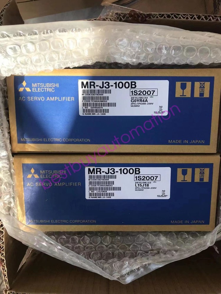 1PC New Mitsubishi MR-J3-100B Servo Drive MRJ3100B In Box Expedited Shipping