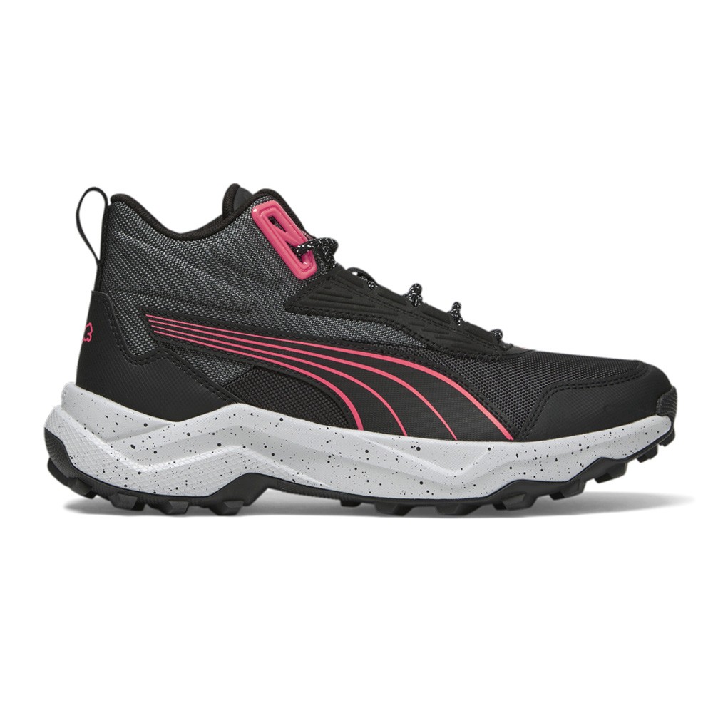 PUMA Obstruct Pro Mid Running  Womens Black Sneakers Athletic Shoes 37965104