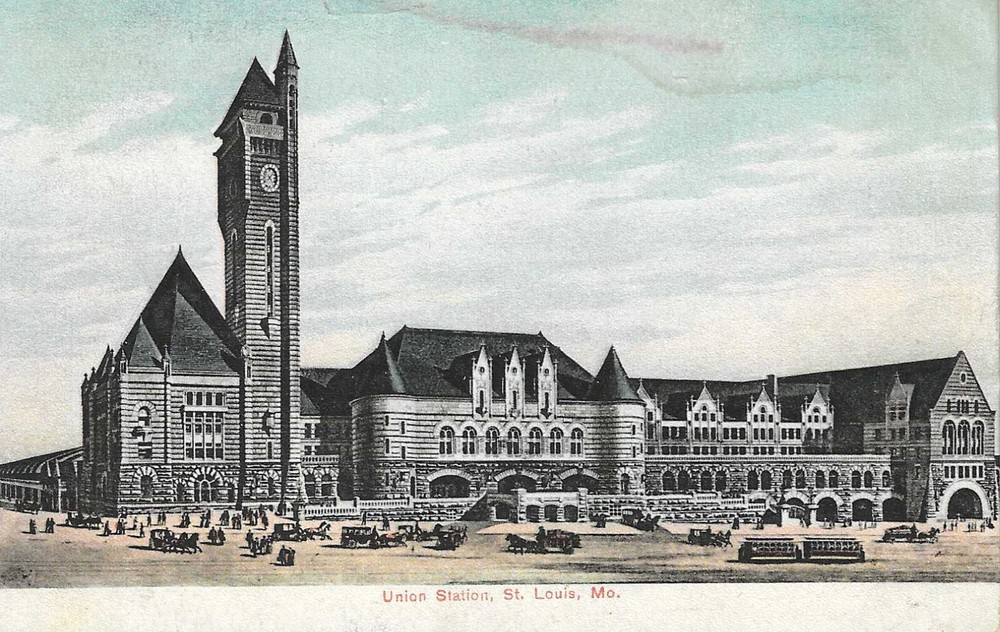 Union Station St. Louis, MO Missouri Made in Germany Unposted