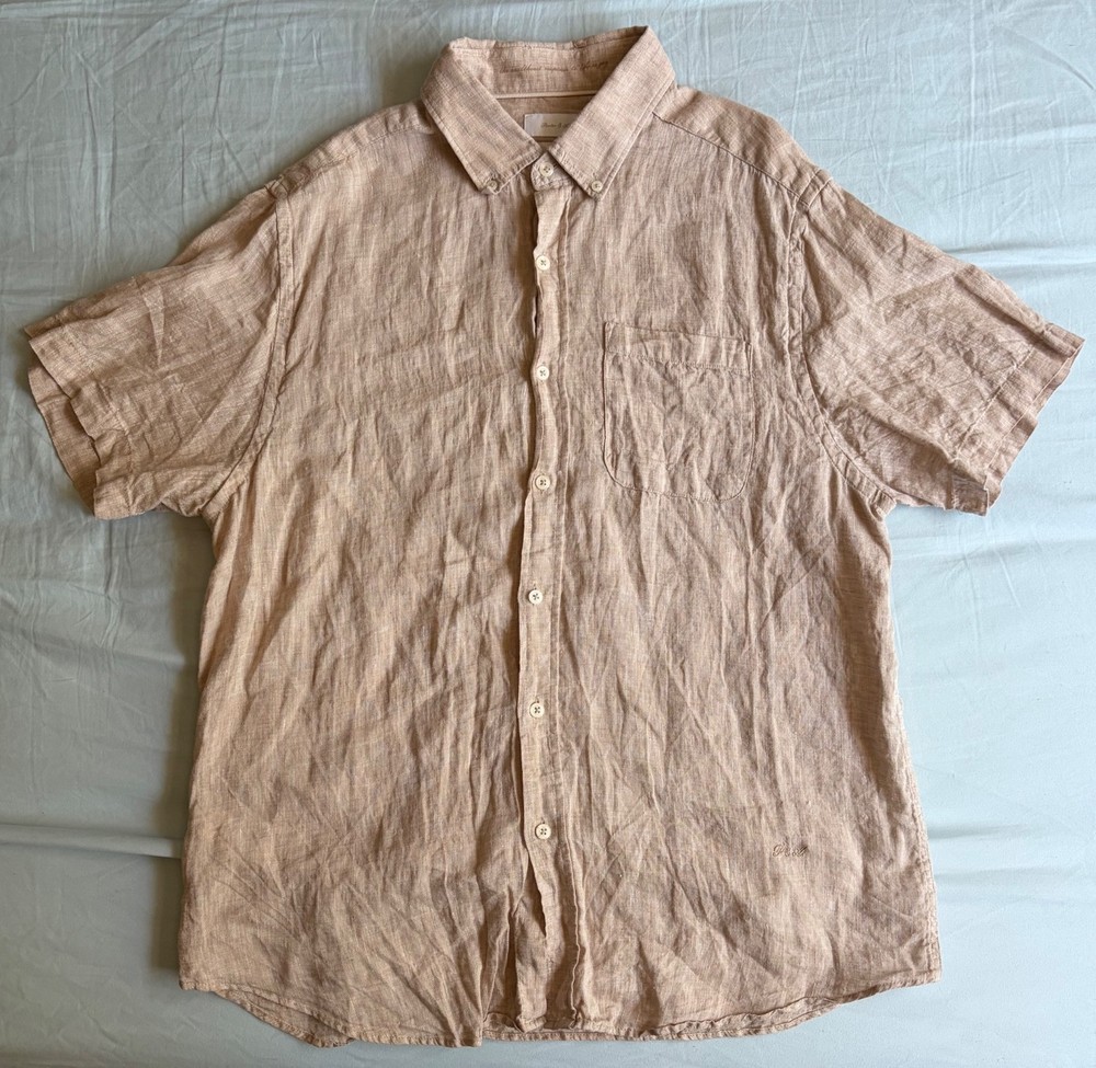 Porter and Ash 100% linen shirt XL