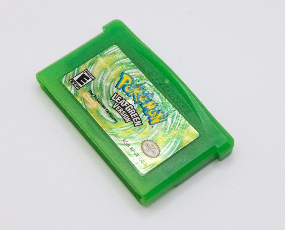 Pokemon Leaf Green for Nintendo Gameboy Advance GBA, Cart only, Tested/Works
